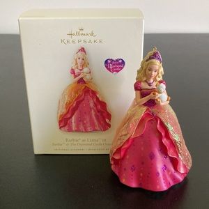 Barbie Hallmark Keepsake Ornament 2008 Barbie as “Liana”